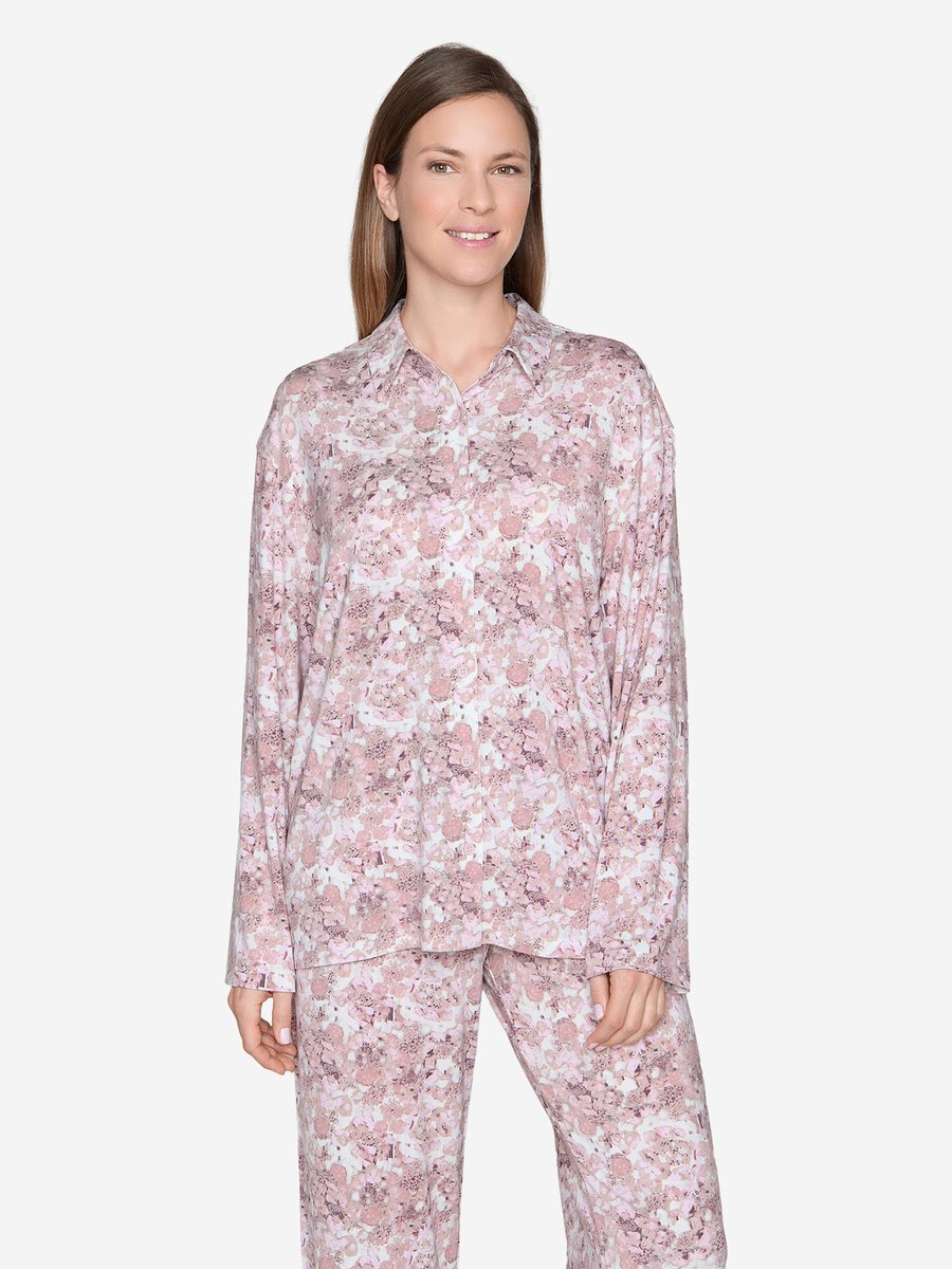 Joop! Nachthemd Loungewear OPEN PURPLE