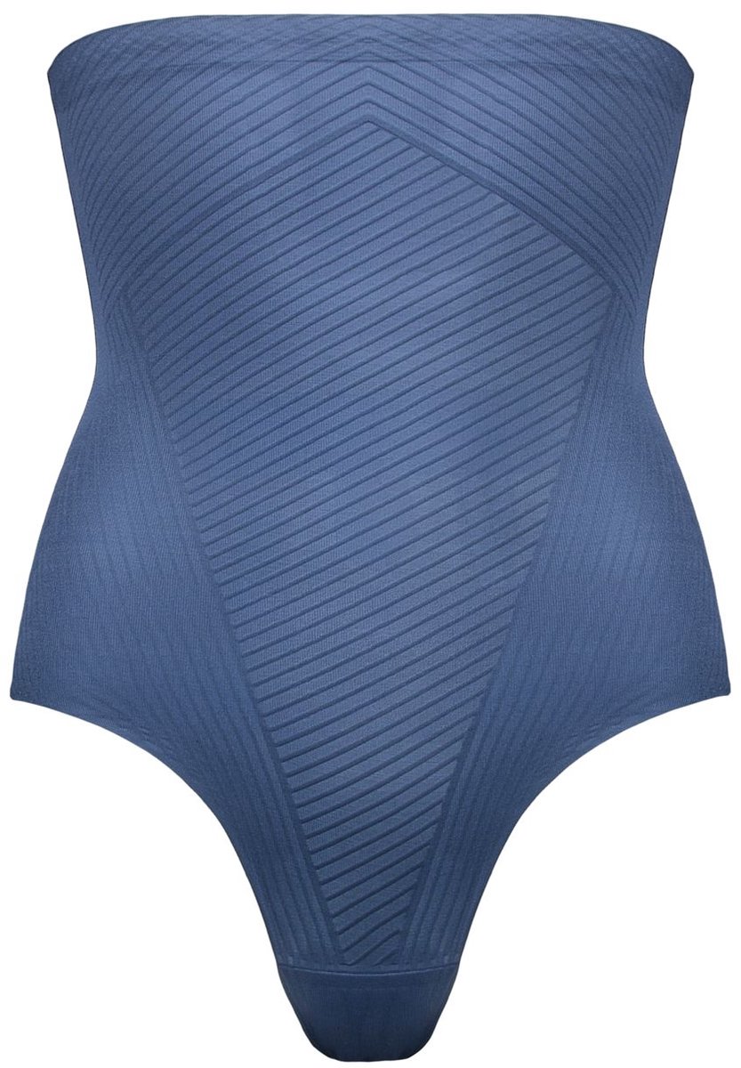 Esotiq Shapy - Corrigerende string - Hoge taille - Marineblauw - Maat XL