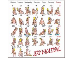 Kamasutra Kalender Magneet
