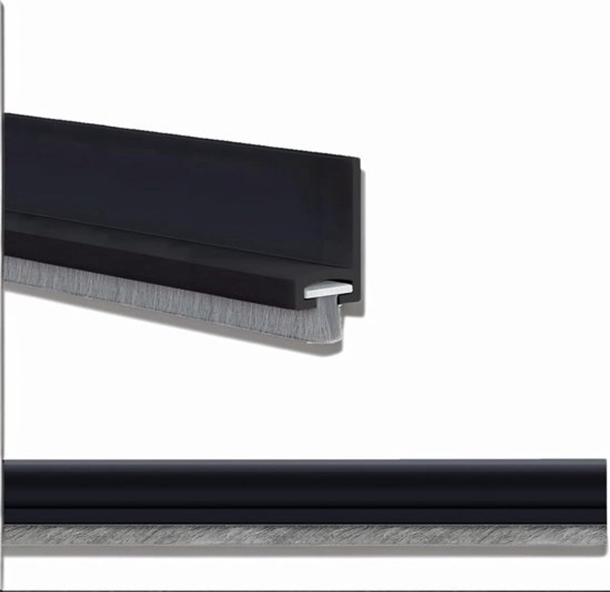 Tochtstrip deur deurtochtstrip hoge dichtheid 01 mm borstels borstel strip deurafdichting winddicht stofdicht insectenbestendig 1 m lang