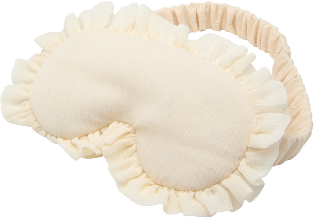 Hunkemöller Oogmasker Ruffle Wit