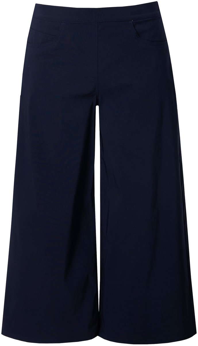 Ulla Popken - Dames - Culotte bengaline elastische tailleband - Marine - Maat 60