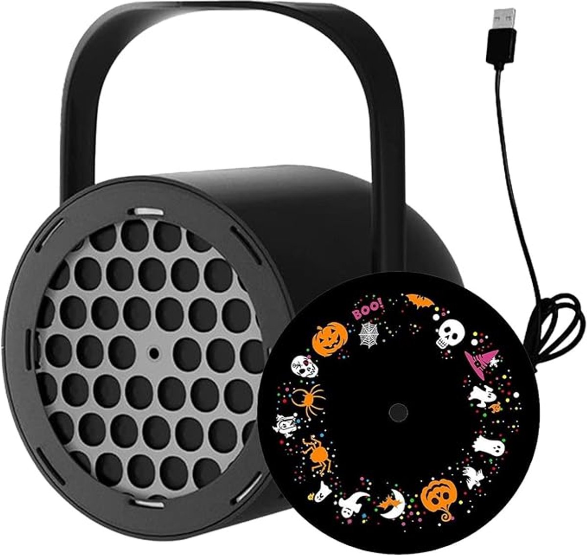 Halloween Lichtprojector 16 Patronen Sfeerlamp Decoratie