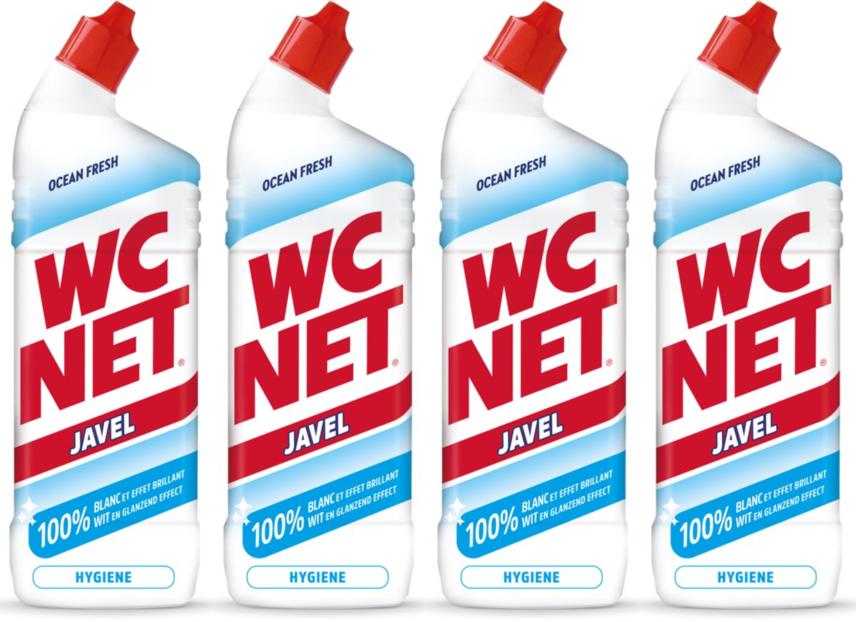 WC Net Gel Javel Ocean Fresh 4x750ml