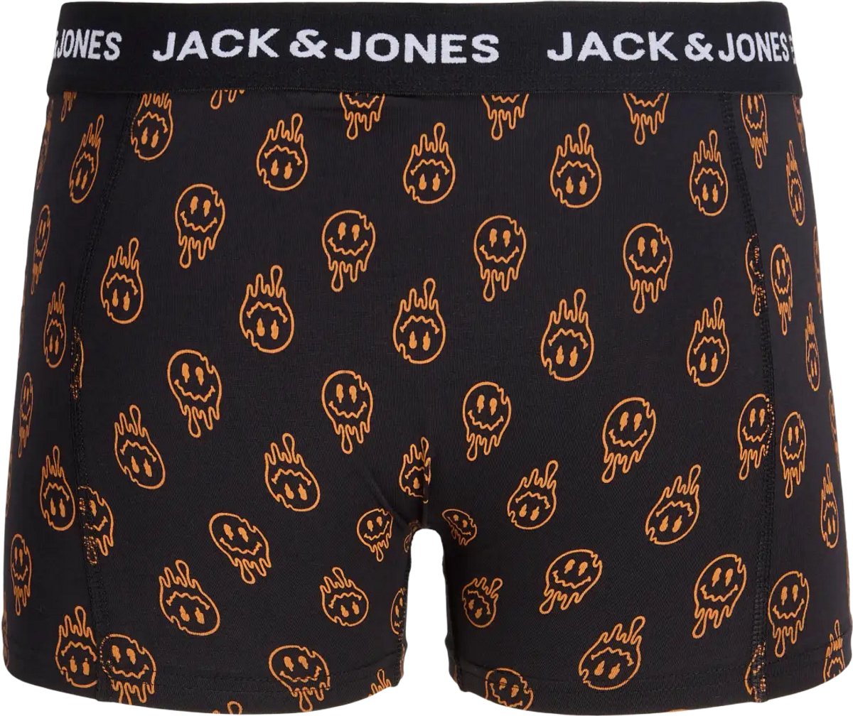 JACK & JONES Jacdale smiley trunks (3-pack) - heren boxers - black sky captain - sky captain