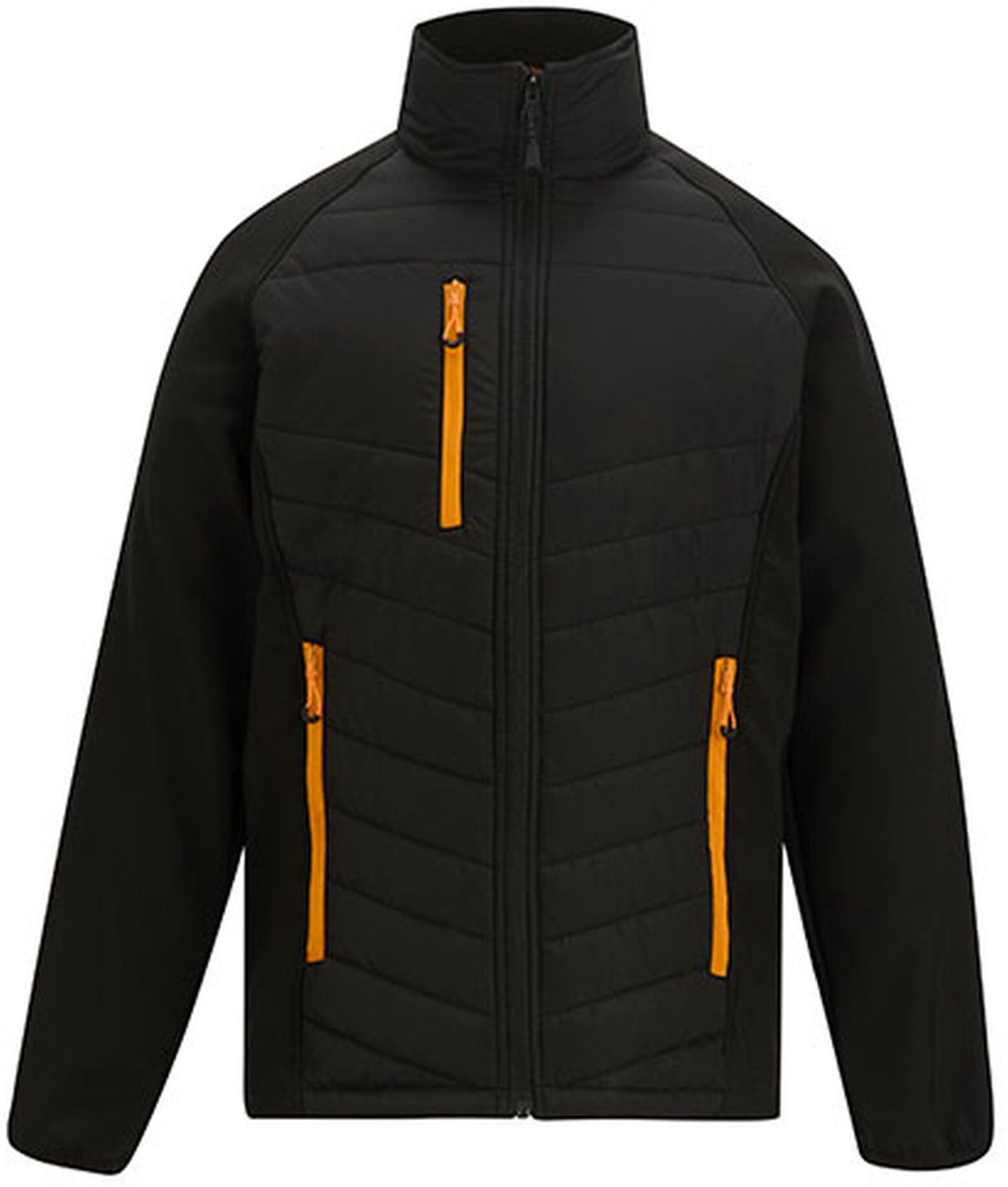 Regatta Pro Universal Jacket RG958 - Black/Orange Pop - 3XL