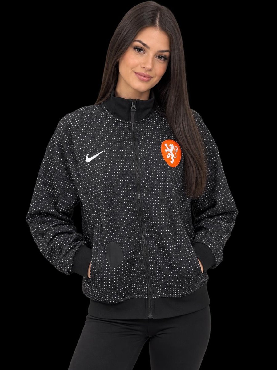 Nike Nederland Academy Pro Anthem Trainingsjack Dames Zwart