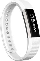 Fitbit Alta (HR) siliconen bandje | Wit / White| Premium kwaliteit | Size: S | TrendParts