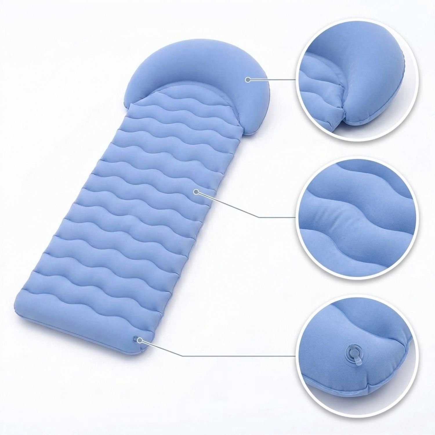ApexArte® Tanning Pool Bed - Luchtbed Zwembad Opblaasbaar