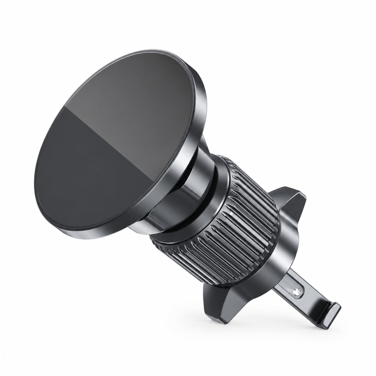 Telefoonhouders auto – magnetische telefoonhouder met ventilatieroosterclip en spiegelende voorkant