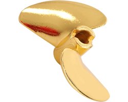 35 mm Aluminiumlegering RC Bootpropeller voor Feilun Ft016 Ft007 Ft012 Ft009 - Duurzaam, Lichtgewicht en Geschikt voor Diverse RC Boten (Geel Y)