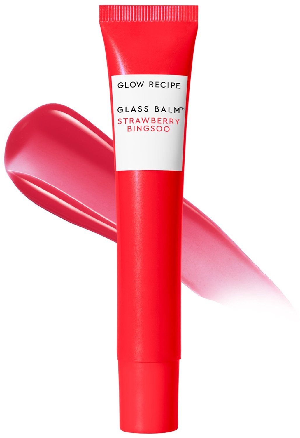 Glow Recipe - Glass Balm Lip Treatment - Lippenbalsem - Strawberry Bingsoo - 15 ml