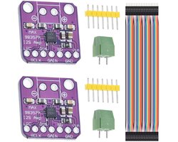 Audio eindversterker module - 2 stuks - I2S Klasse D - voor Arduino en Raspberry Pi - m-winkel