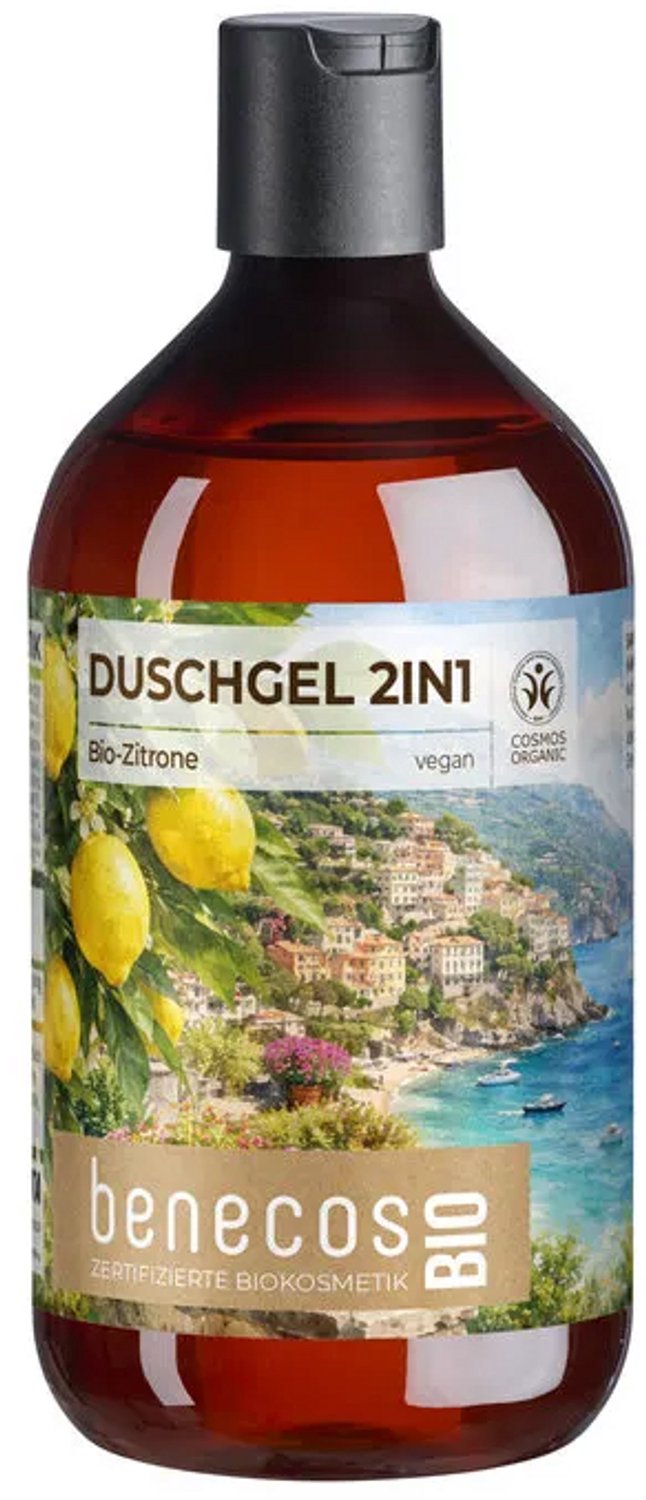 Benecos Bio 2-in-1 Douchegel Lemon
