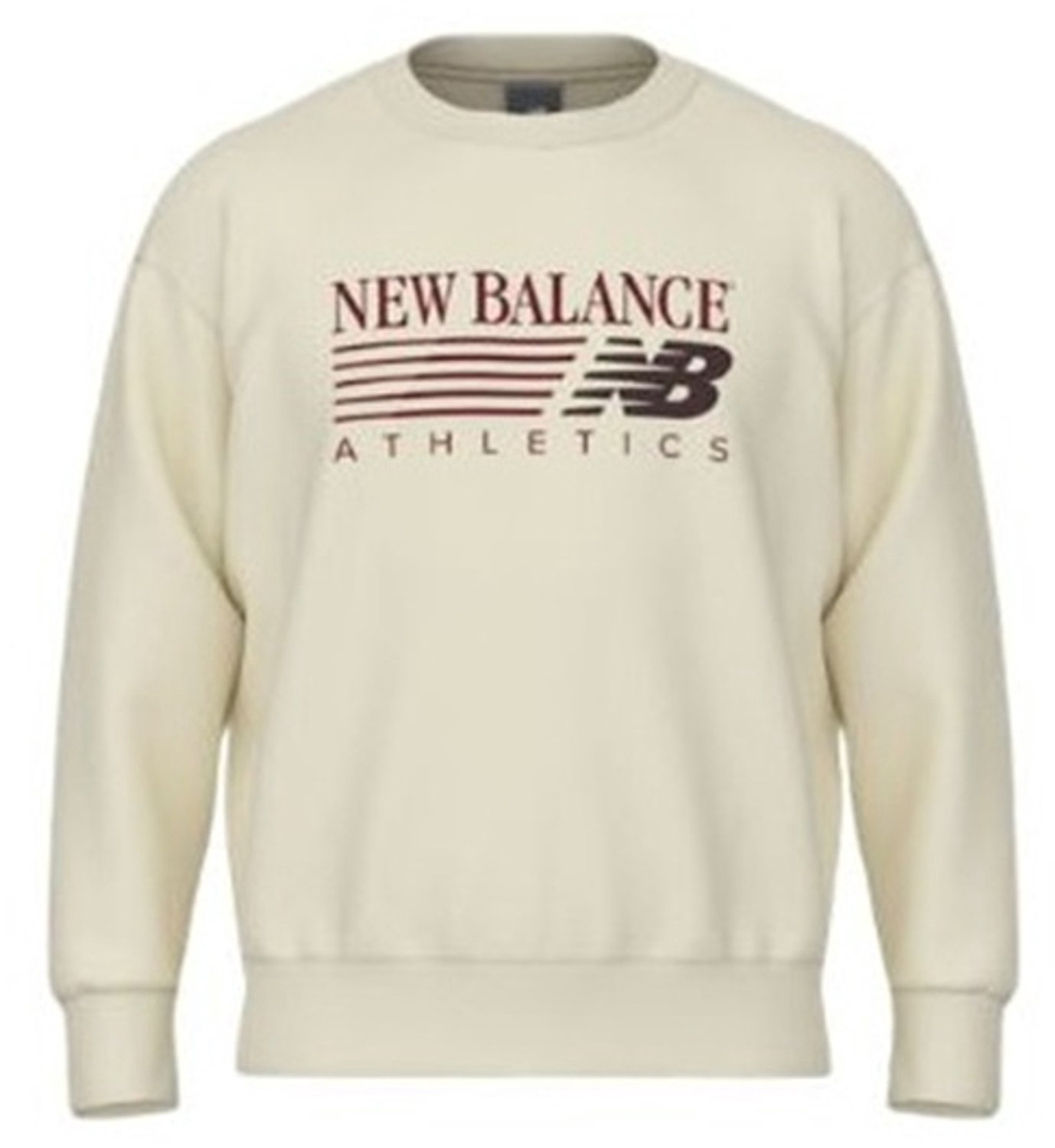 NEW BALANCE mt62b85k Hoodie heren Wit