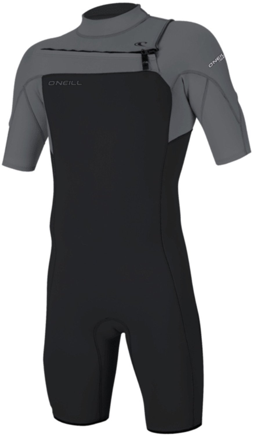 2026 O'Neill Heren Hammer 2mm Borst Ritssluiting Shorty Wetsuit -