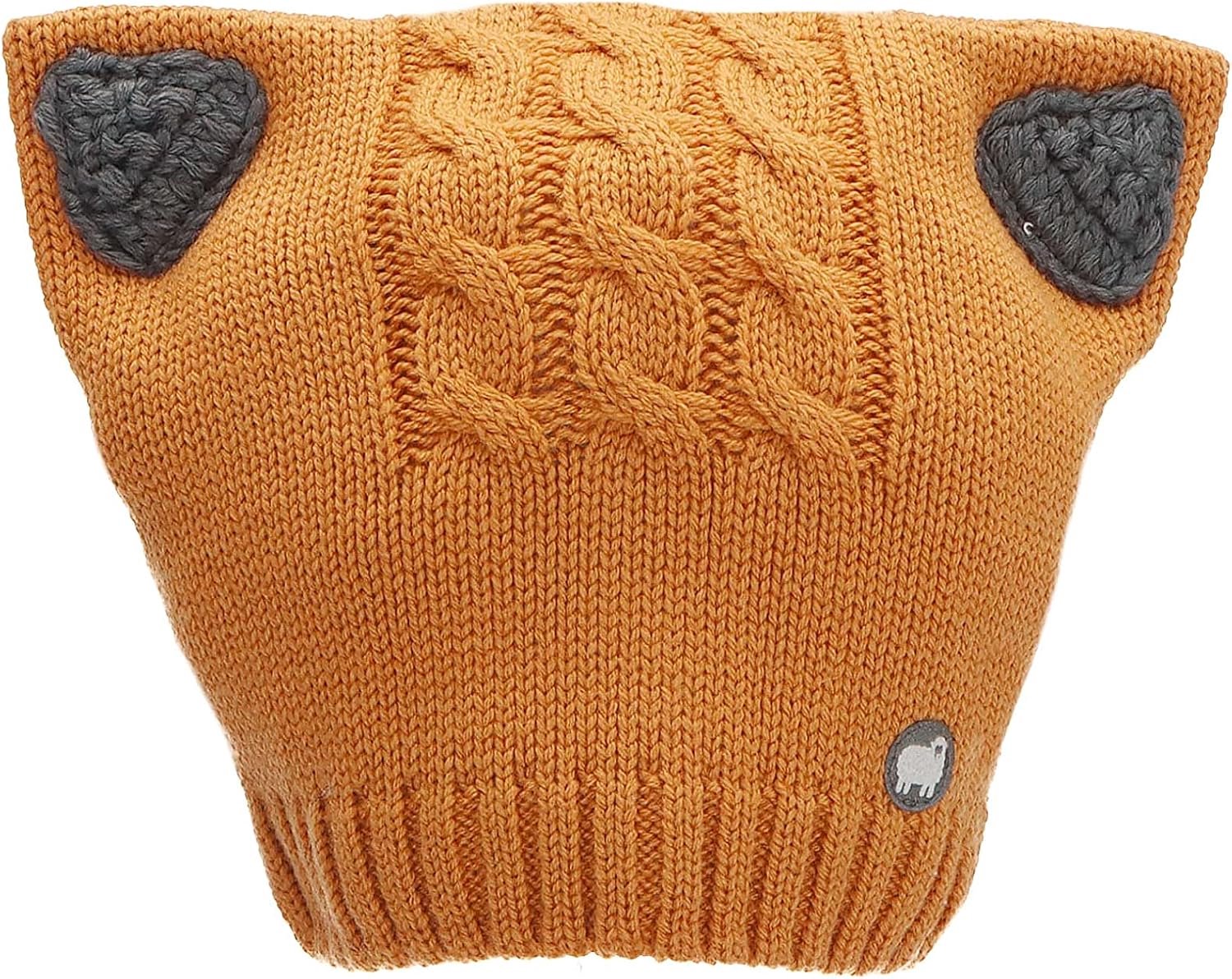 Sterntaler Gebreide Muts Meisjes met Kattenoren - Merino Wol