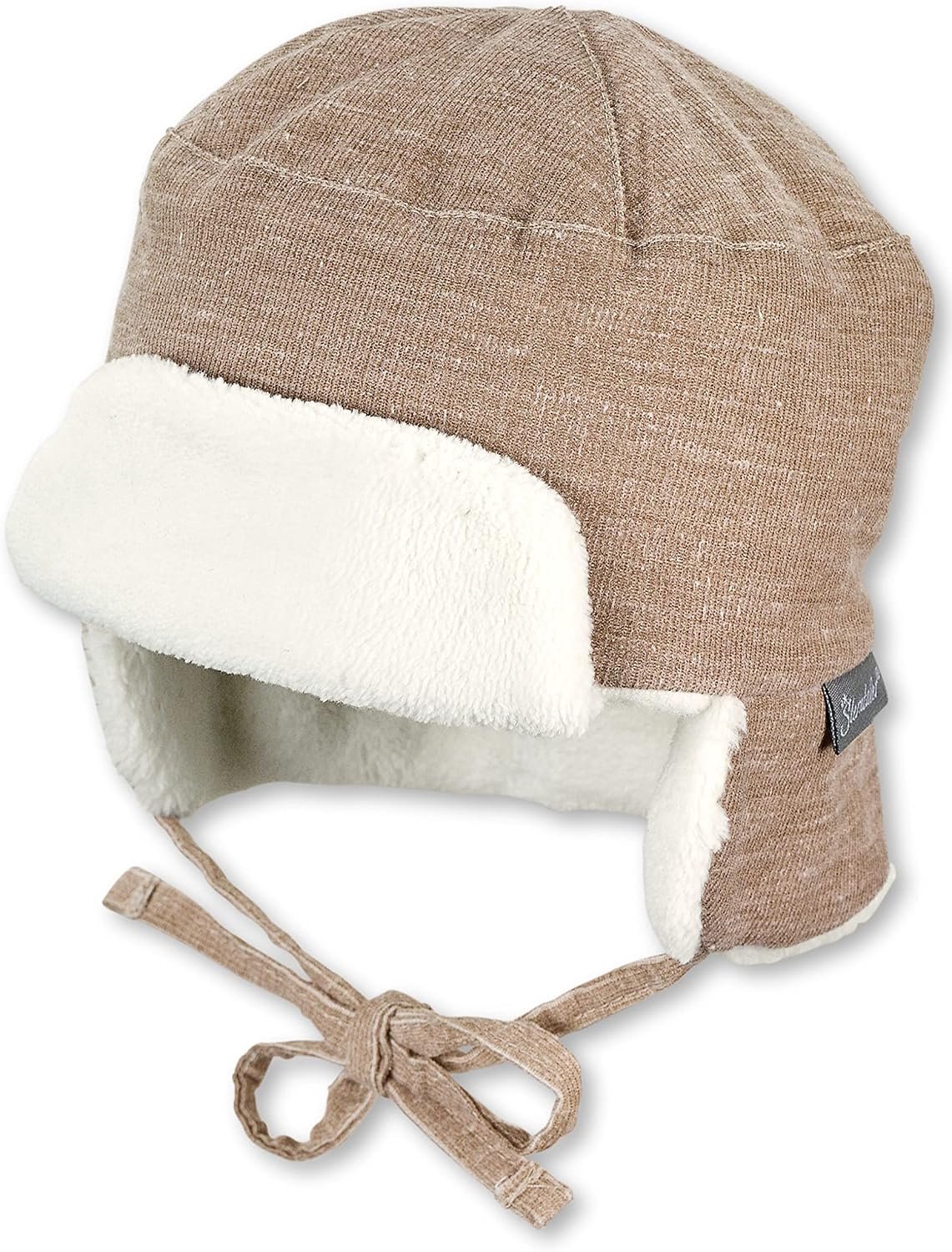 Sterntaler Baby Pilotenmuts Fijn Corduroy met Teddy Voering