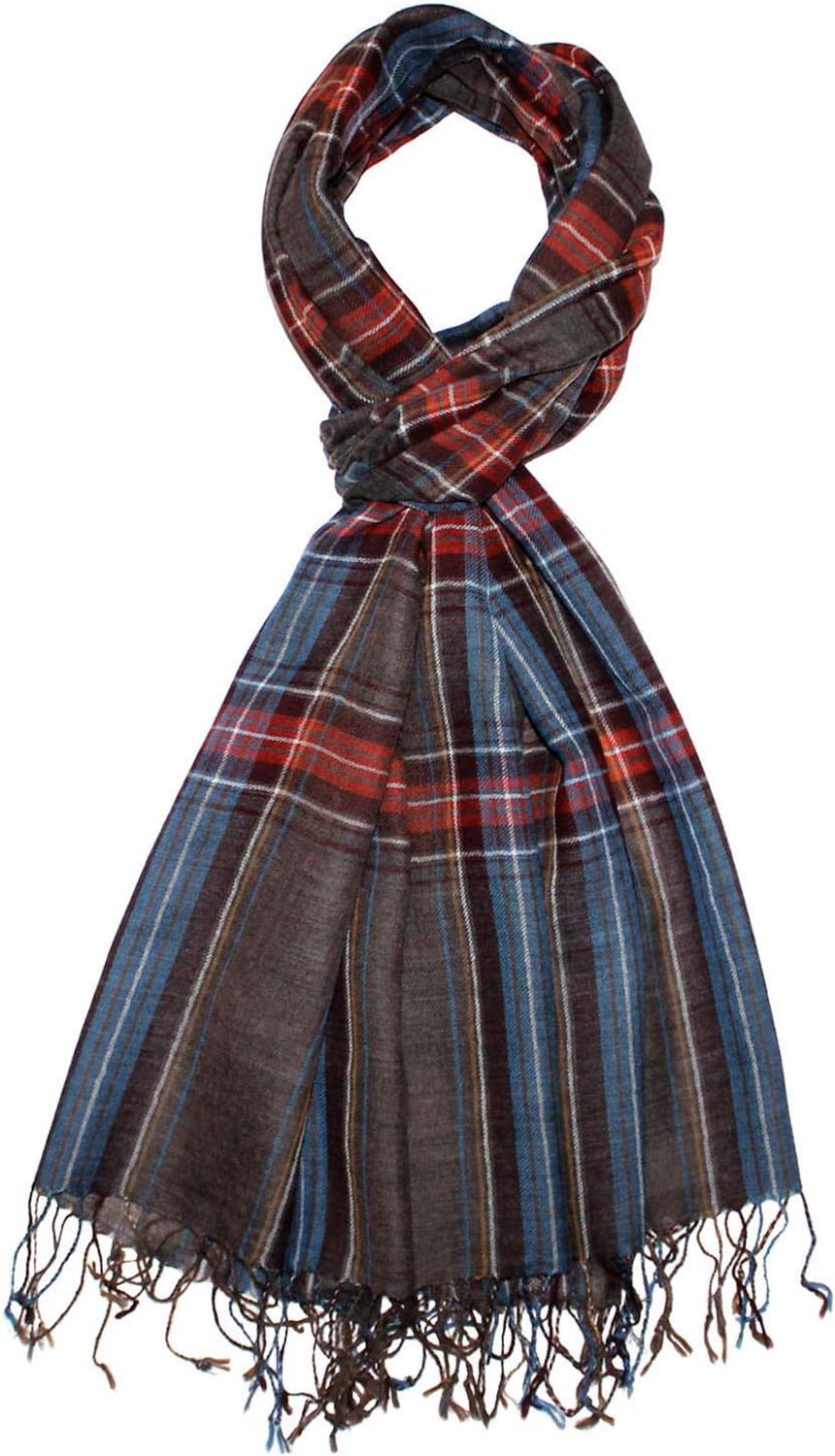 Luxe Heren Sjaal - Cashmere & Merino Wol Mix
