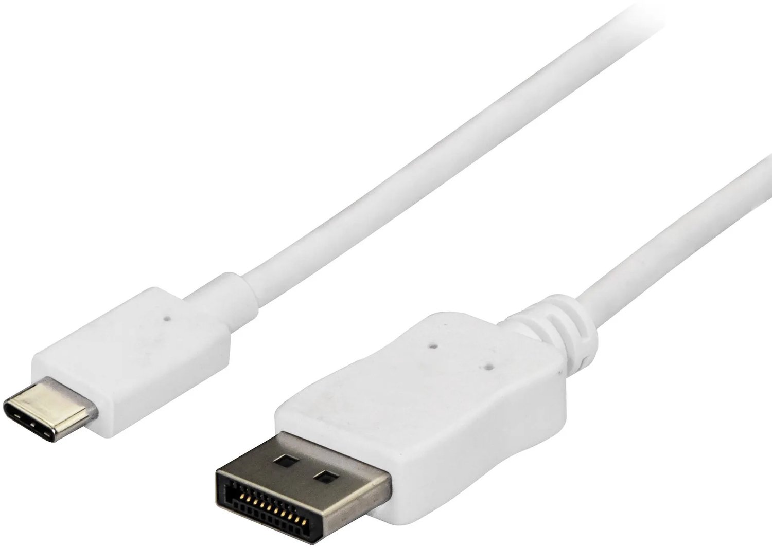 StarTech.com 1.8 m USB-C to DisplayPort Cable 4K 60Hz White