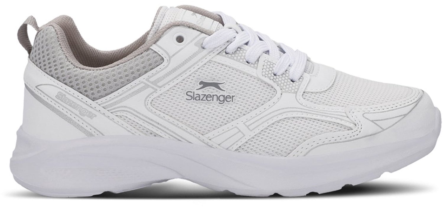 Slazenger Gala Heren Hardloopschoenen - Wit / Zilver