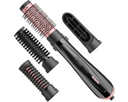 BaByliss Perfect Finish Föhnborstel - Multistyler voor Halflang tot Lang Haar - Ionisch - Keramische Coating - 4 Opzetstukken - 1000W Airstyler - Krulborstel
