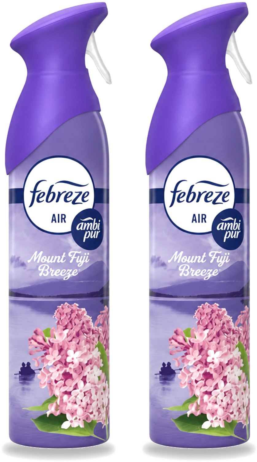 2 x Febreze – Luchtspray – Mount Fuji Breeze – 185 ml - Voordeelverpakking - 2 stuks