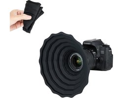 JJC Silicone Lens Hood voor Ramen: Anti-reflectie & Heldere Foto's