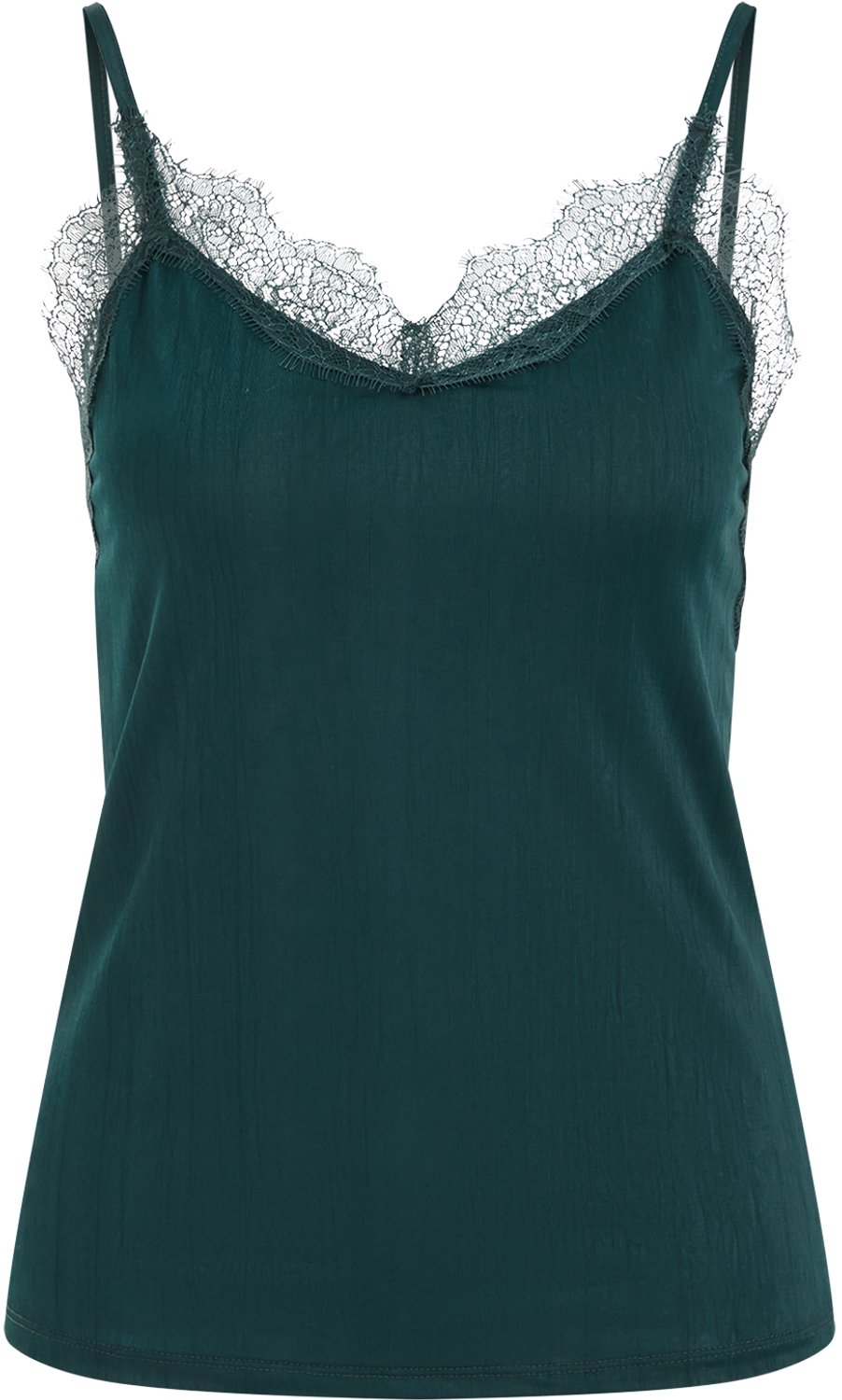 WE Fashion Dames singlet met kant
