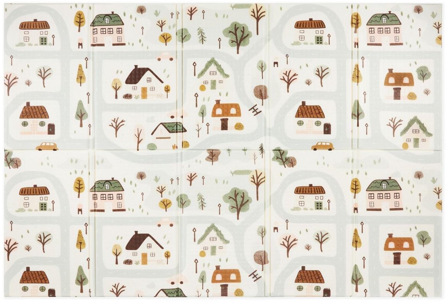 Klarven® Speelmat Baby - Kruipmat - Foam Puzzelmat - Vloermat Kinderkamer - Opvouwbaar - Dubbelzijdig - Antislip - Educatief - Isolerend tegen kou