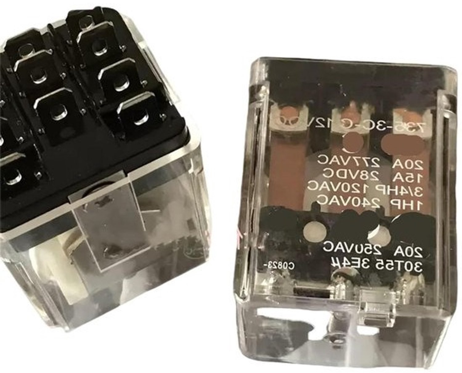 Elektromechanisch relais - Schakelrelais - Voor het schakelen van stroomkringen - Aluminium contact - 1 ampère - Niet gespecificeerd