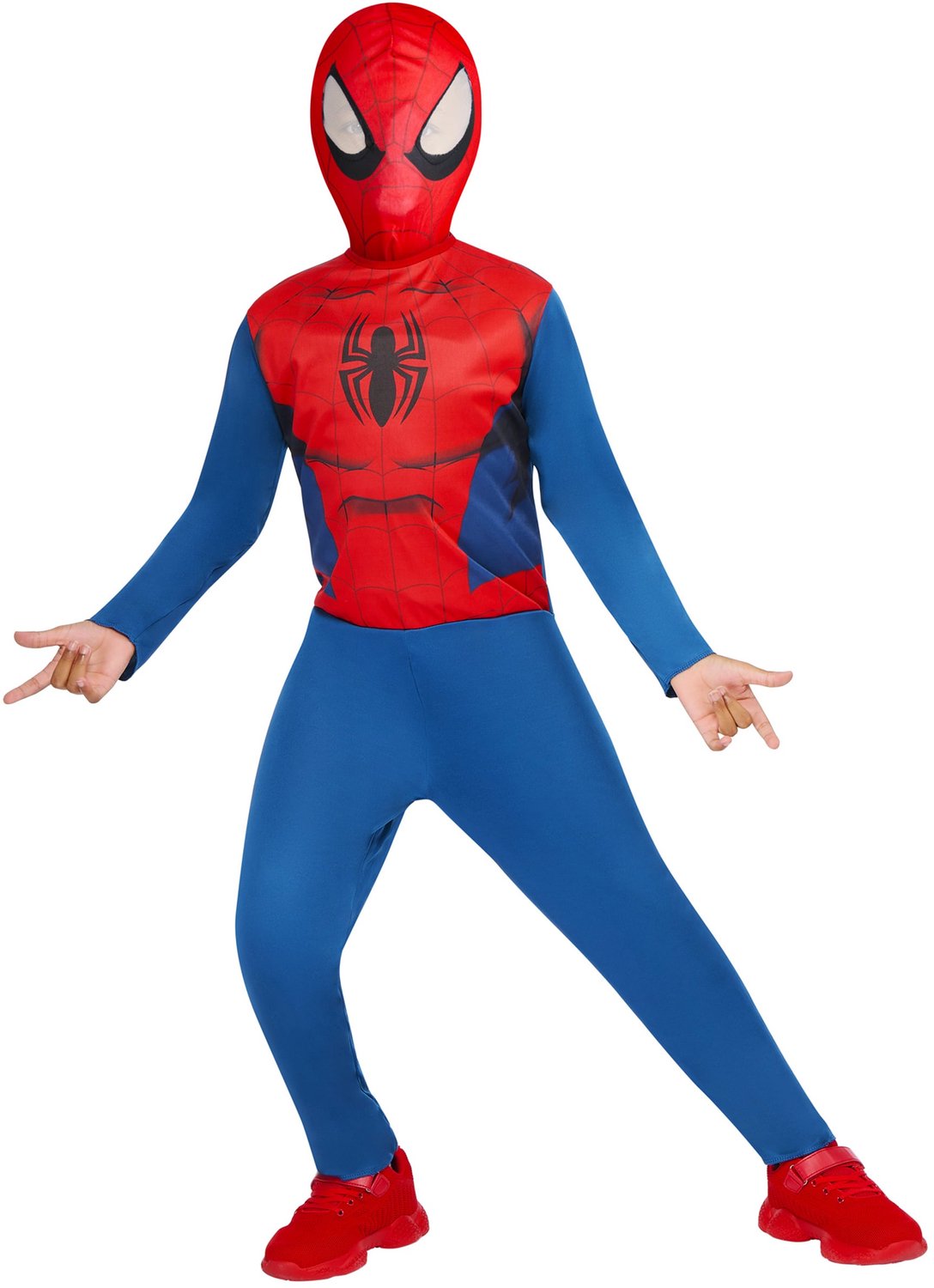 Spider Man kostuum voor jongens - Verkleedkleding - Maat 104/116