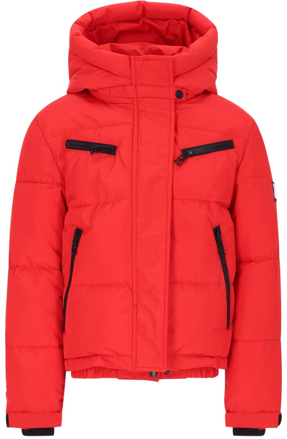 SUPER REBEL spicy girls metallic hooded ski jacket Ski jack meisjes Rood