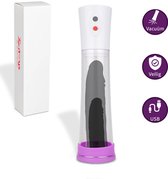 TipsToys® Elektrische Penispomp - Diverse Zuigstanden – Penisvergroter Penis Pomp voor Erectieverbetering – Vacuüm Pomp Voor Mannen