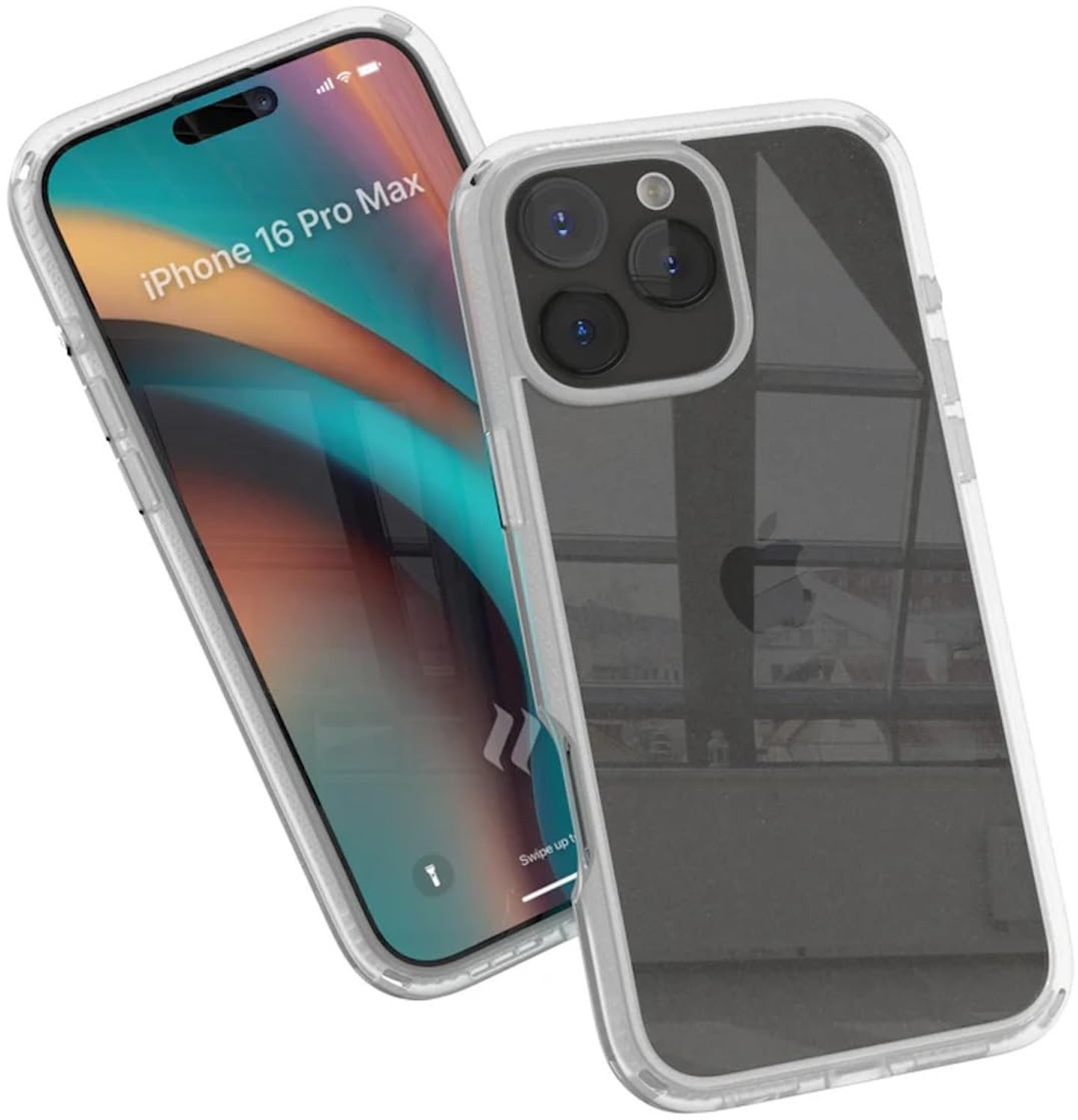 Beschermcase voor iPhone 16 Pro Max - Transparant