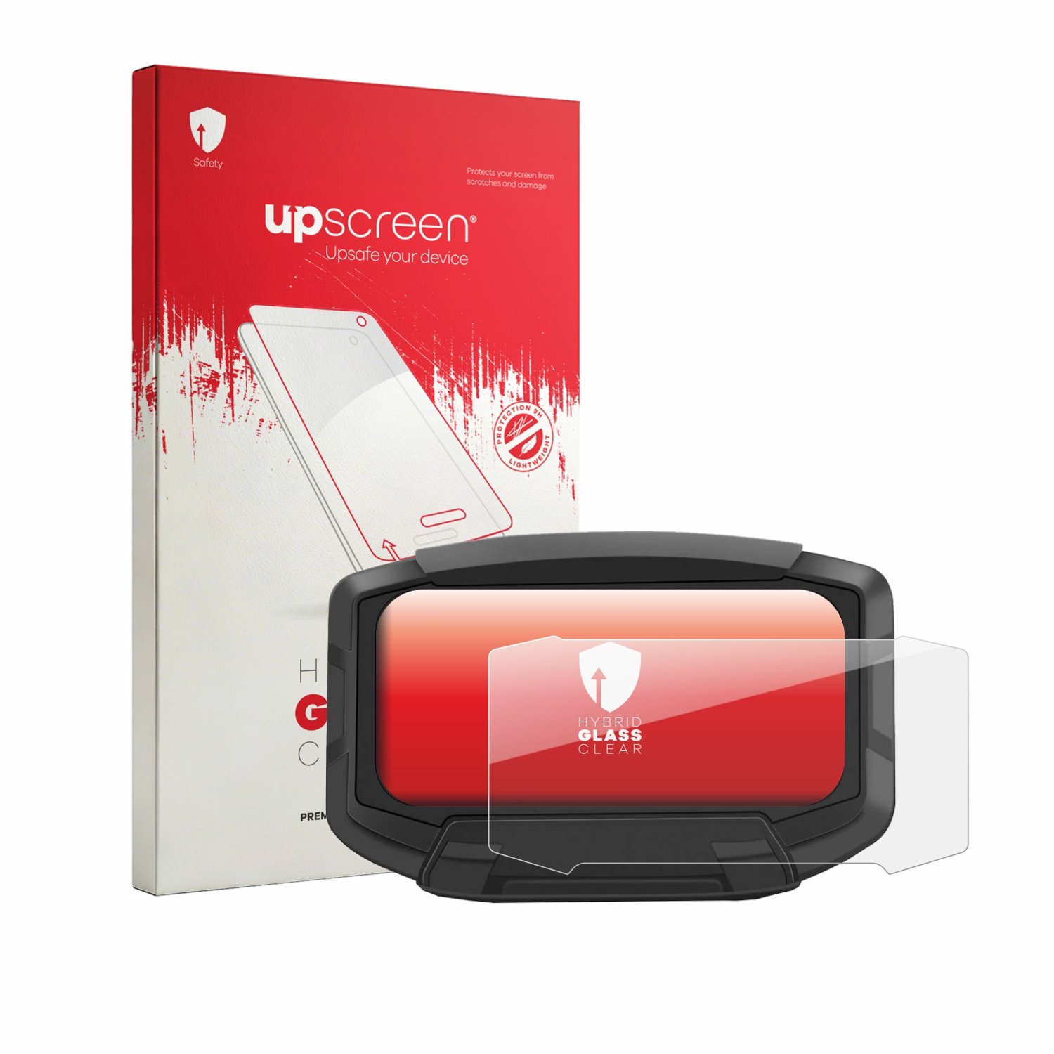 upscreen - Screenprotector voor Ausom Gosoul 2 Pro - Folie Beschermfolie Beschermglas transparant