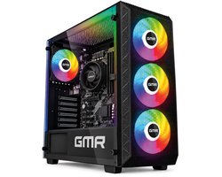 GMR X-Control Gaming PC - AMD Ryzen 3 3200G - Radeon Vega 8 - 16GB RAM - 512GB SSD - WiFi - Windows 11 Pro