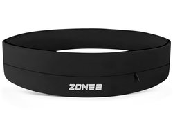 ZONE2 Running Belt Zipper - M/L - Zwart