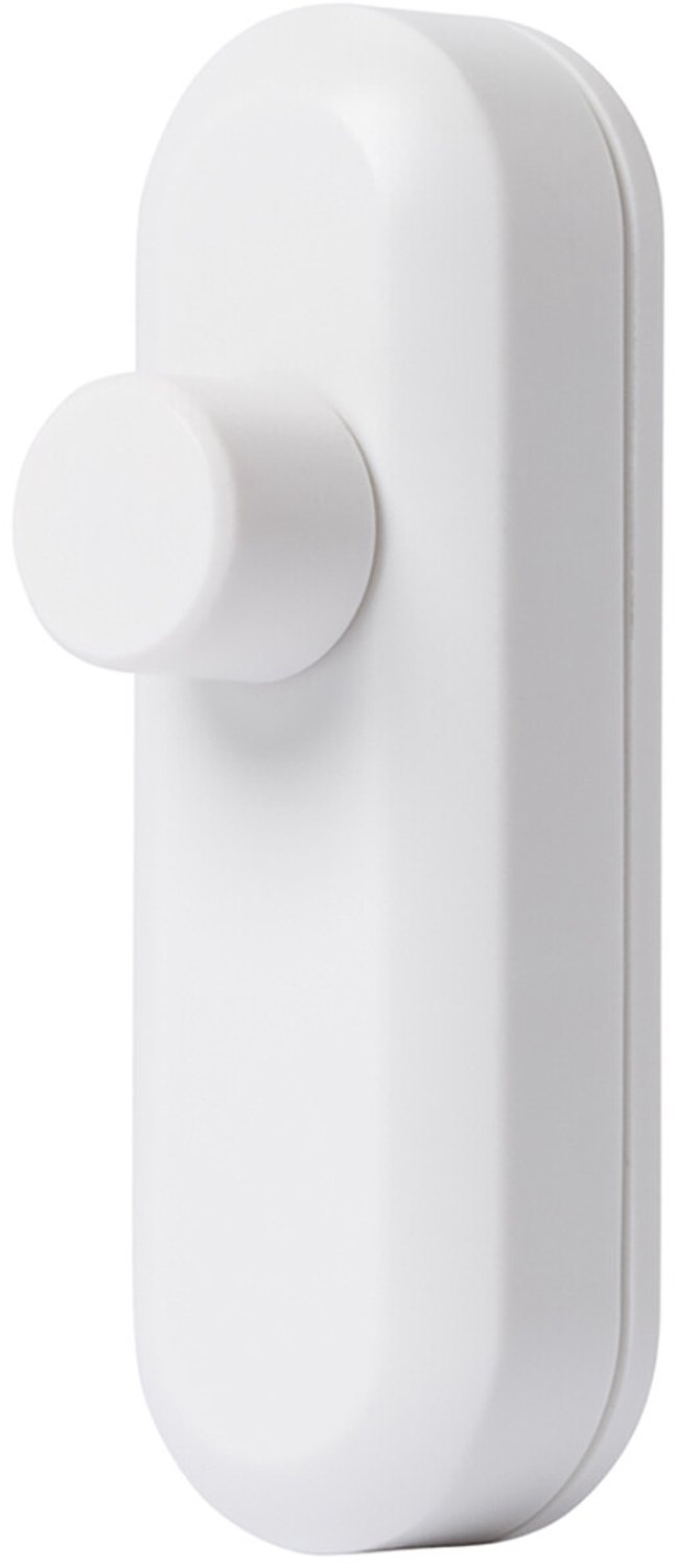 EcoDim - LED Snoerdimmer - ECO-DIM.08 - Fase Afsnijding RC - Enkel Knop - 0-50W - Wit