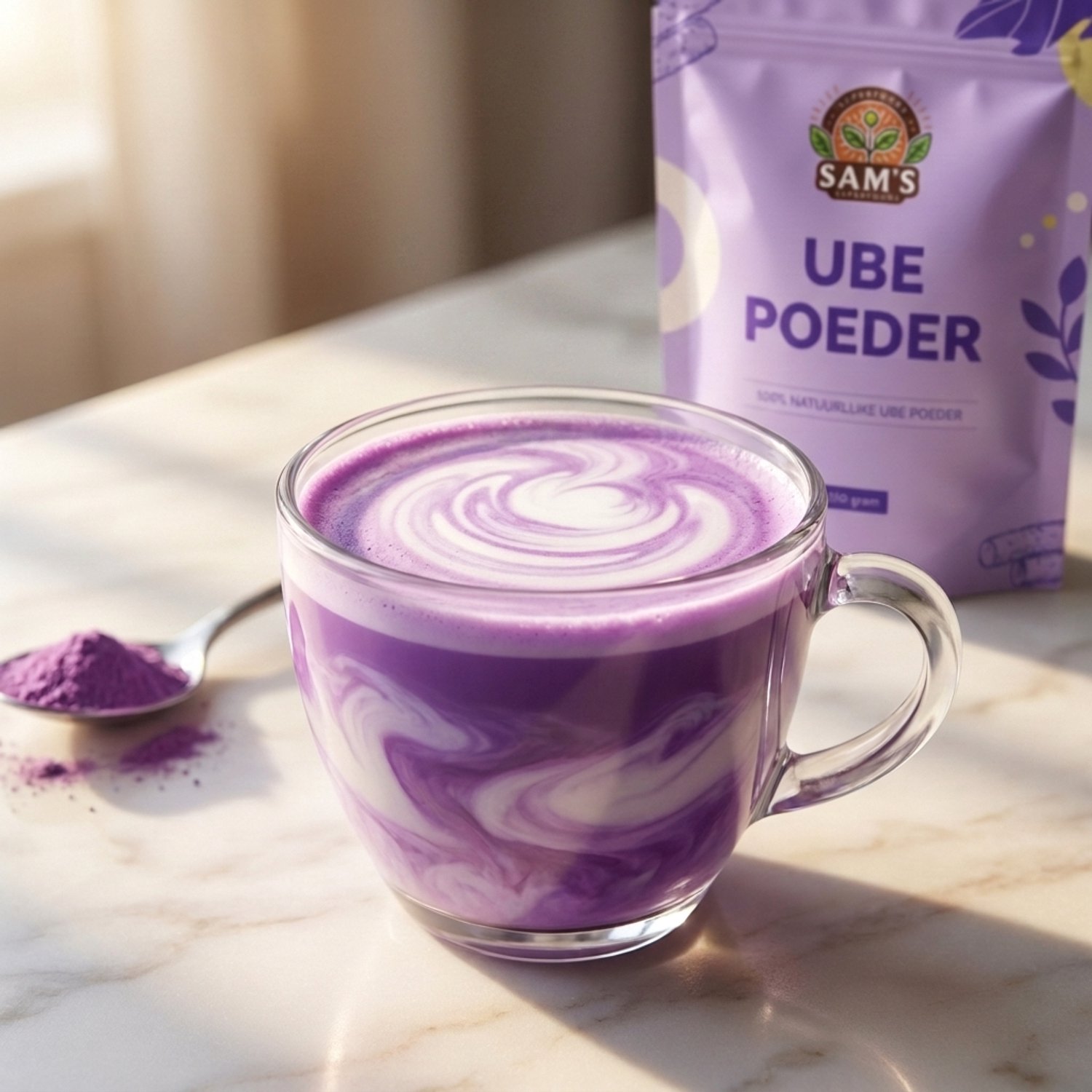 Sam's Superfoods - Ube Poeder - 500 gram