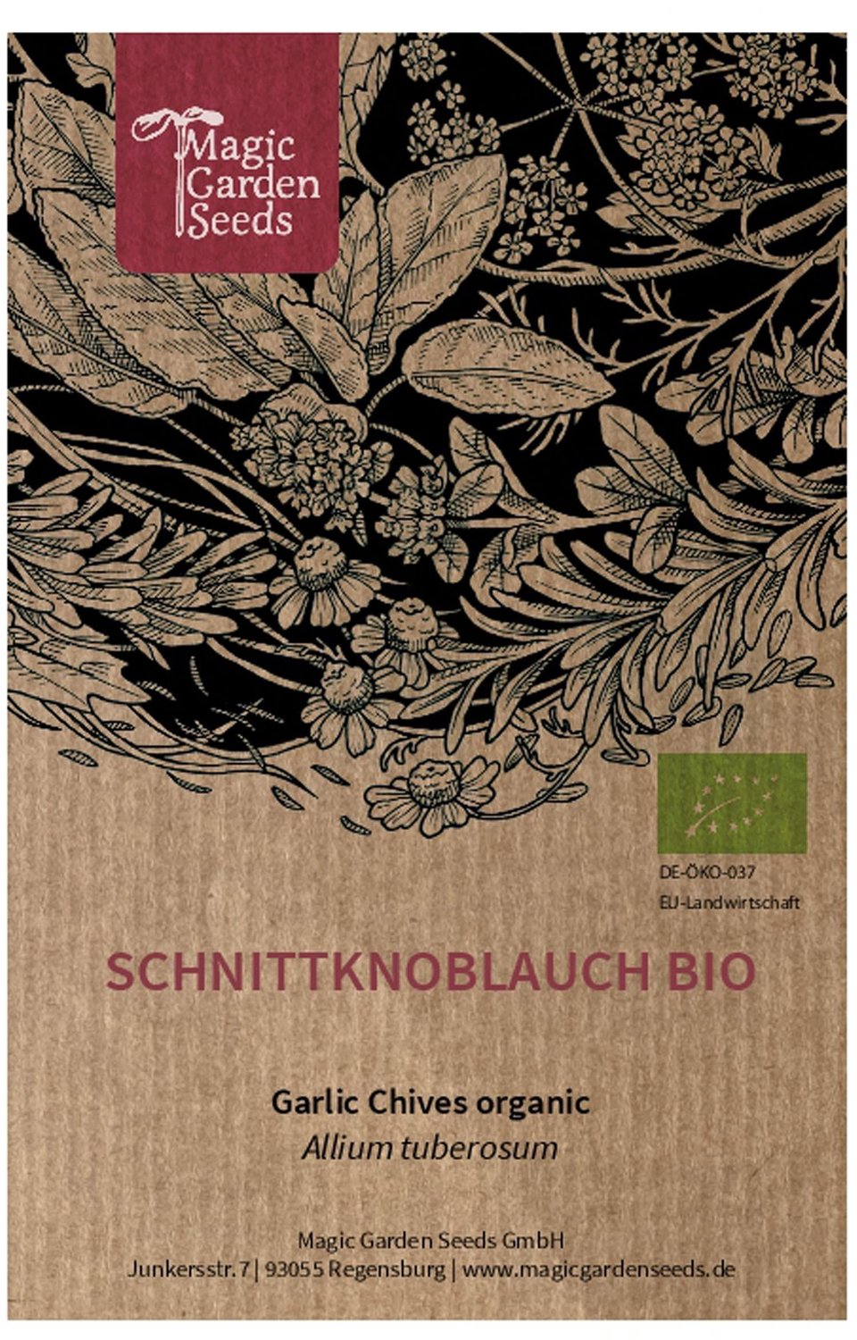 Chinese bieslook (Allium tuberosum) bio - ca. 120 zaden