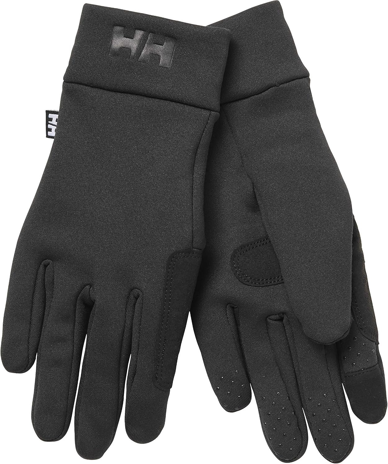 Merkloze Touchscreen Handschoenen voor Heren en Dames Fleece Voering Zwart