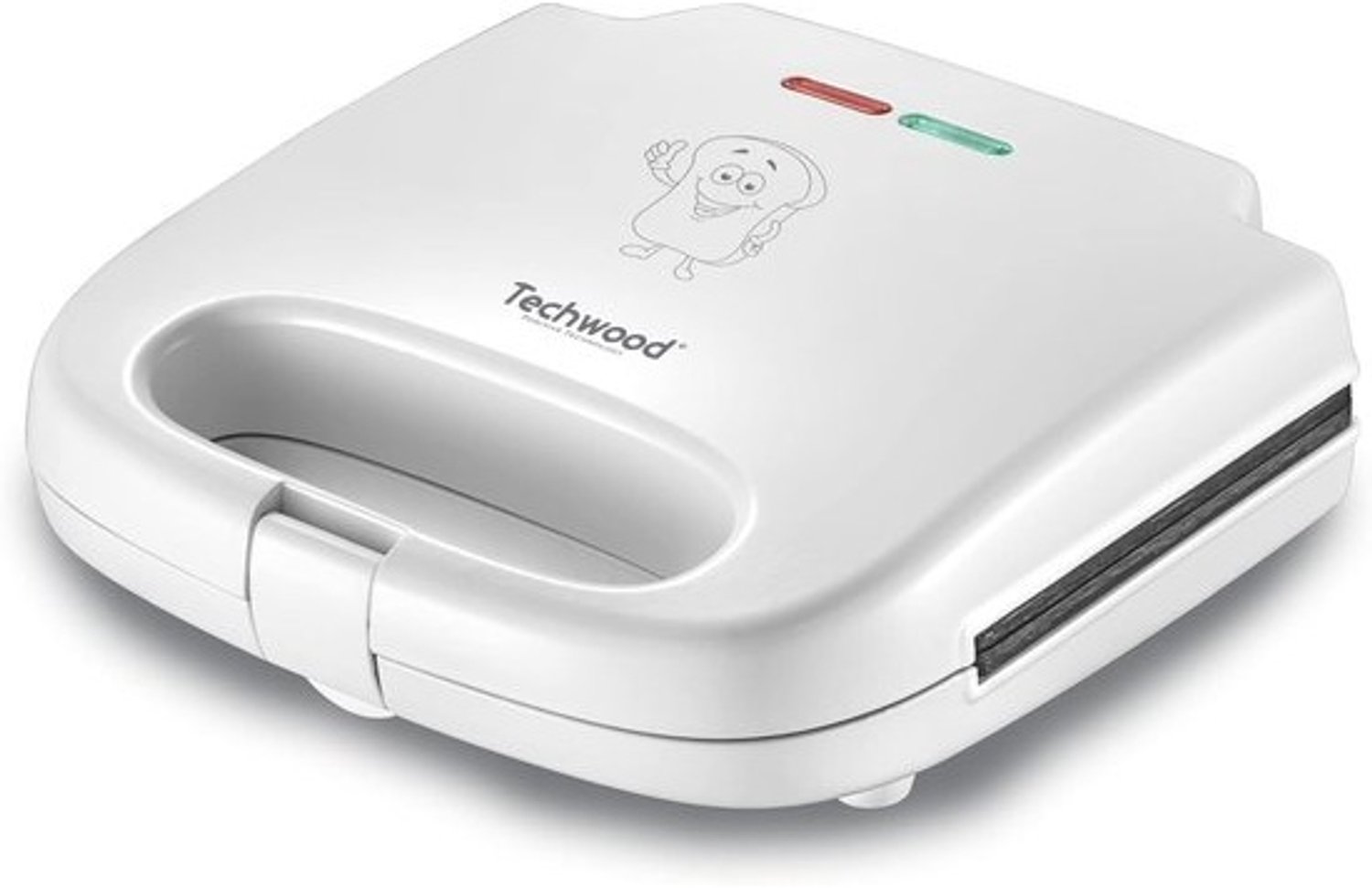 Sandwichtoaster - Tostiapparaat - Snelle lunch - Compact ontwerp - 30x25x5 cm - Wit