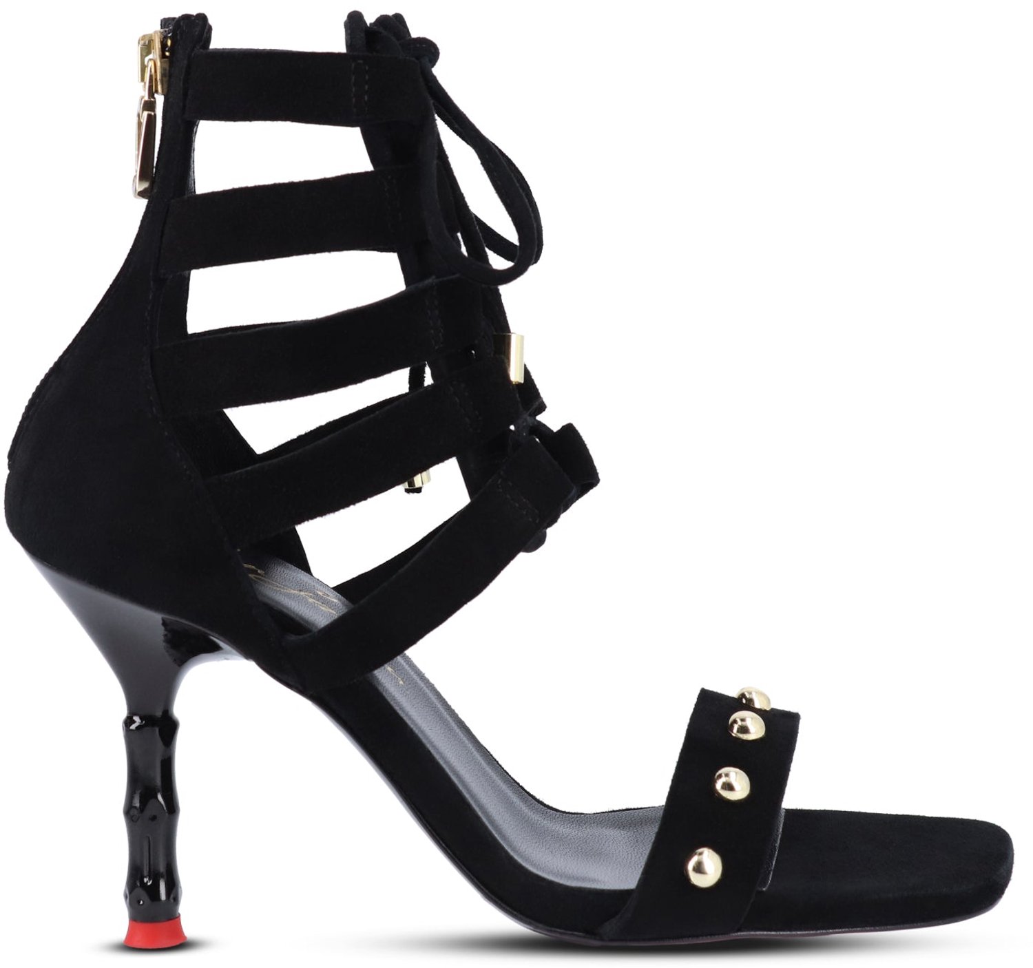 Jan Jansen - Bamboo Banger - Dames - Sandalen - Zwart