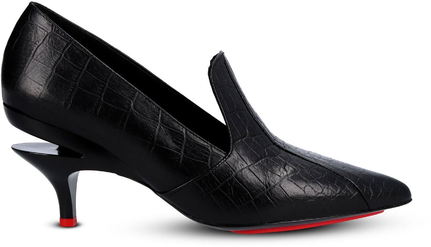 Jan Jansen - Duplex High Front Pump - Dames - Pumps - Zwart