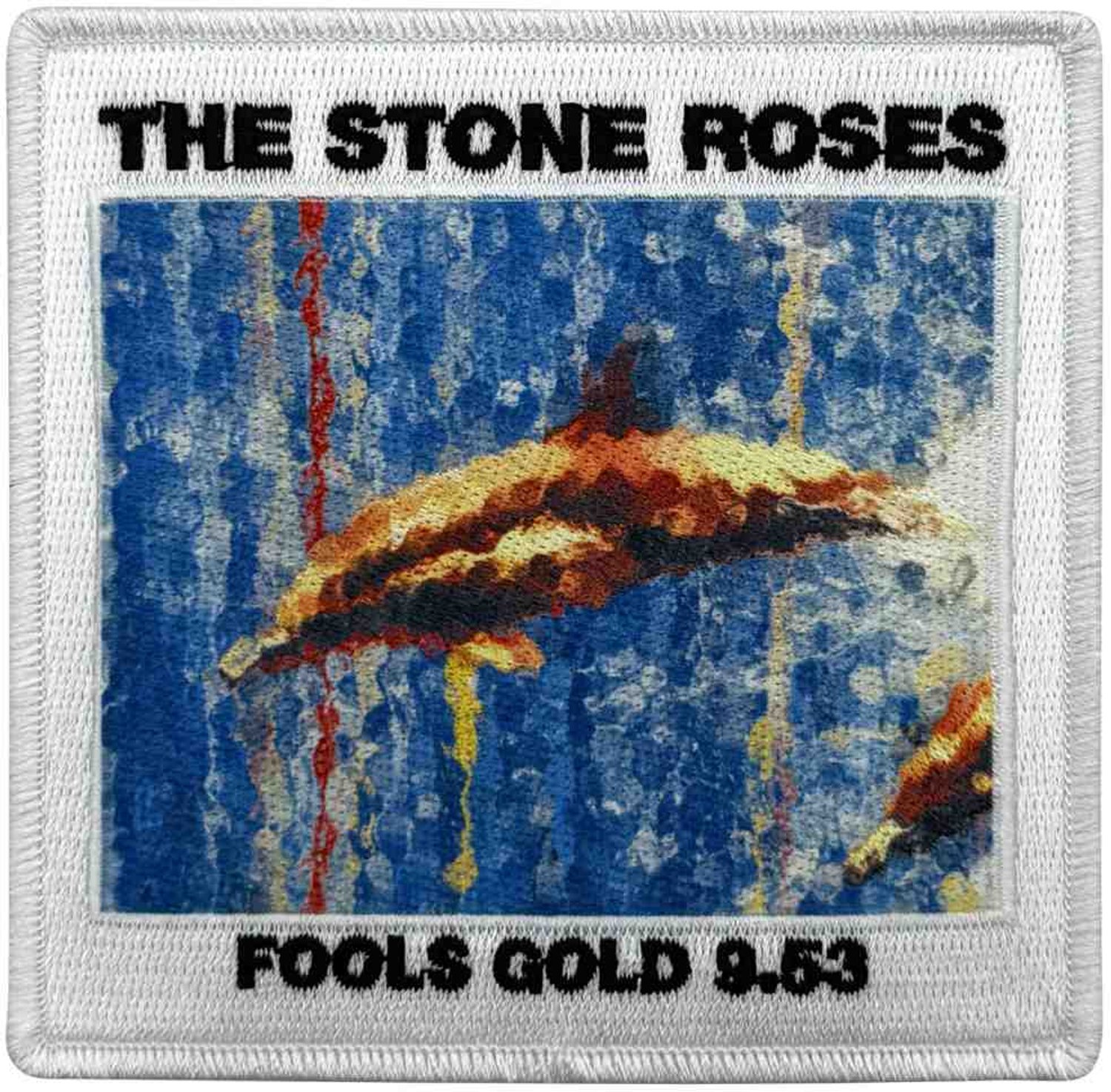 The Stone Roses - Fools Gold Patch - Wit/Multicolours