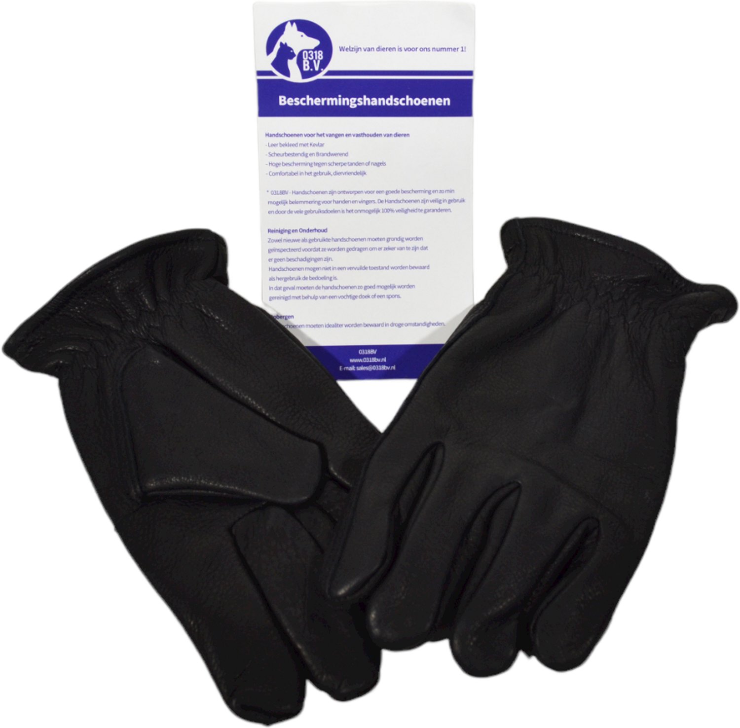 0318.BV professionele Bescherm Handschoenen Bitemaster kort model