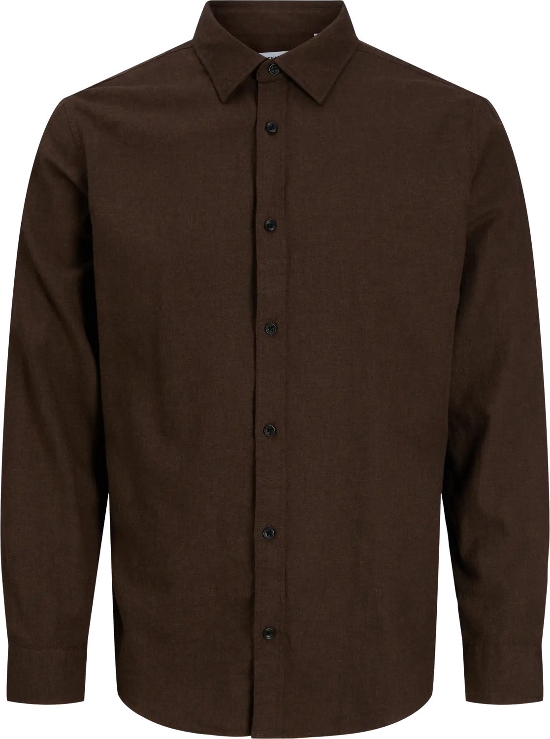 Field shirt regular fit - twill - bruin (mulch)