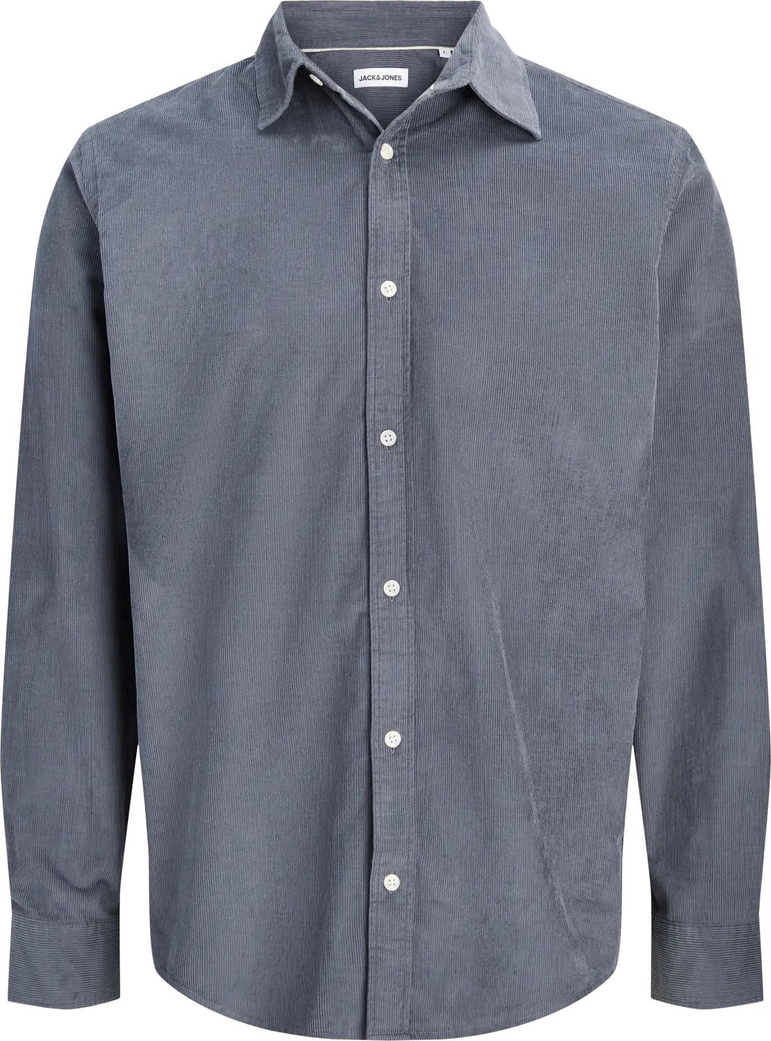 Field cord shirt regular fit - ribfluweel - blauw (turbulence)