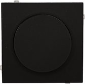 LURANOVA LED dimmerset 150W (RLC) zonder afdekraam, inbouw, soft skin zwart